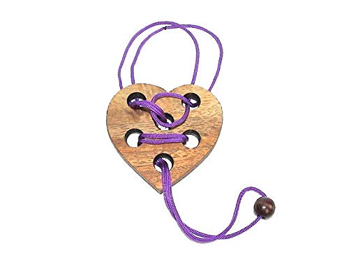 Heart Puzzle EIN schönes Schnurpuzzle mit Herz aus Holz, Knobelholz Geschenkidee für verliebte, Puzzle, Holzpuzzle, Knobelspiel, Knobelbox, IQ Puzzle, Brain Taeser, Teen Puzzle, Heart Puzzle EIN schönes Schnurpuzzle mit Herz aus Holz, Knobelholz Geschenkidee für verliebte, Puzzle, Holzpuzzle, Knobelspiel, Knobelbox, IQ Puzzle, Brain Taeser, Teen Puzzle, von Knobelholz.de
