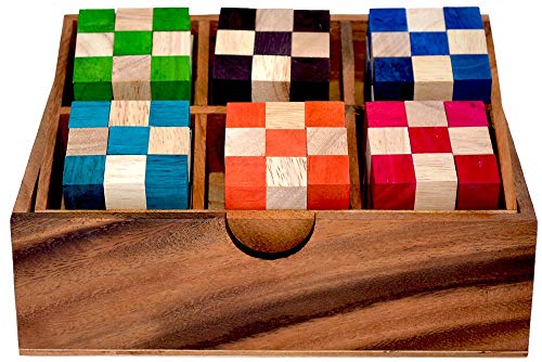 Knobelholz.de Snake Cube Level Box S Knobelholz.de Snake Cube Level Box S von Knobelholz.de