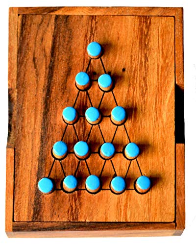 Last Fighter small, Steckhalma Box mit Dreiecks Solitaire, Solitaire Knobelspiel, Knobelholz Strategiespiel für einen Spieler, Kinderspiel, Omas Lieblingsspiel, Knobelspiel Last Fighter small, Steckhalma Box mit Dreiecks Solitaire, Solitaire Knobelspiel, Knobelholz Strategiespiel für einen Spieler, Kinderspiel, Omas Lieblingsspiel, Knobelspiel von Knobelholz.de