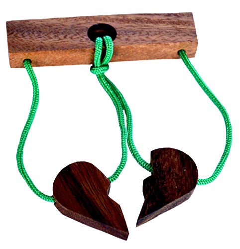 String Puzzle Heart, Romeo und Julia, Schnurpuzzle mit 2 Herzhälften, Knobelholz Trickspiel, Knobelspiel, Stringpuzzle, Holzpuzzle, IQ Puzzle, Heartpuzzle, IQ Spiel, Geschenkidee, Trick, String Puzzle Heart, Romeo und Julia, Schnurpuzzle mit 2 Herzhälften, Knobelholz Trickspiel, Knobelspiel, Stringpuzzle, Holzpuzzle, IQ Puzzle, Heartpuzzle, IQ Spiel, Geschenkidee, Trick, von Knobelholz.de