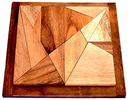 Tangram 14 pcs, chinesisches Holzpuzzle mit 14 Teilen,Tangram Puzzle, Figuren puzzeln nach Tangram Vorlagen, Legepuzzle, Kinderpuzzle, Familienpuzzle, Schule Tangram 14 pcs, chinesisches Holzpuzzle mit 14 Teilen,Tangram Puzzle, Figuren puzzeln nach Tangram Vorlagen, Legepuzzle, Kinderpuzzle, Familienpuzzle, Schule von Knobelholz.de