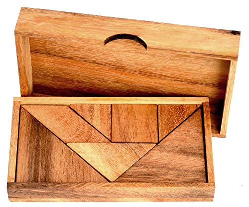 Tangram Rechteck, großes chinesisches Holzpuzzle mit 7 Teilen,Tangram Puzzle, 1250 Figuren zusammen puzzeln mit Tangram Vorlagen, Legepuzzle, Kinderpuzzle, Familienpuzzle, Schule Tangram Rechteck, großes chinesisches Holzpuzzle mit 7 Teilen,Tangram Puzzle, 1250 Figuren zusammen puzzeln mit Tangram Vorlagen, Legepuzzle, Kinderpuzzle, Familienpuzzle, Schule von Knobelholz.de