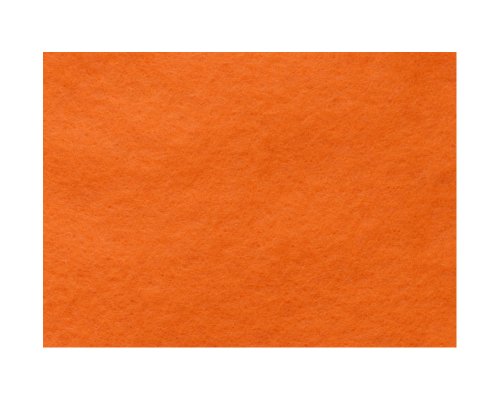 Knorr Prandell 2506124 - Wollvlies Merinowolle 190x 14 cm, im Beutel, orange von Knorr Prandell