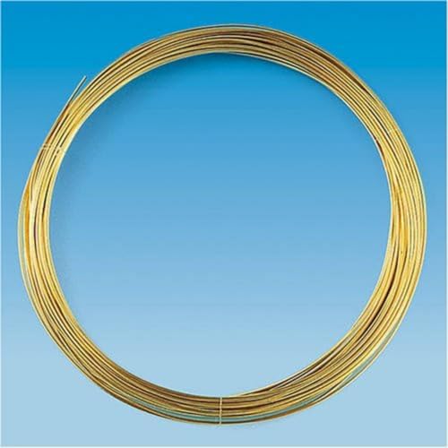 KnorrPrandell 6463088 Draht, 0.8 mm Durchmesser - 5 m/Ro, messing, gold von Knorr Prandell