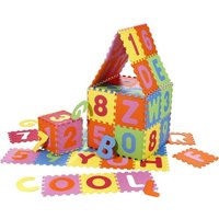 Knorr toys - Puzzlematte - Alphabet plus Zahlen, 36 tlg, 30cm von Knorrtoys.Com