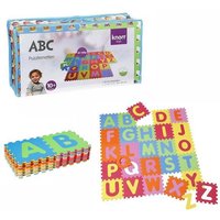 Knorrtoys 21003 - Puzzlematte Bodenpuzzle Spielmatte Spielteppich Schaumstoffmatte Alphabet, 60 Teile von Knorrtoys.Com