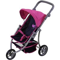 Knorrtoys 16533 - Puppenbuggy, Jogger Lio-Flying Hearts Blue pink Knorrtoys 16533 - Puppenbuggy, Jogger Lio-Flying Hearts Blue pink von Knorrtoys