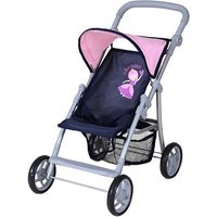 Knorrtoys 16842 - Puppenbuggy Liba Princess Blue, klappbar, Schieberhöhe: 33-59cm von Knorrtoys