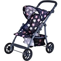 Knorrtoys 16843 - Puppenbuggy Liba Star Blue Pink, klappbar, Schieberhöhe: 33-59cm Knorrtoys 16843 - Puppenbuggy Liba Star Blue Pink, klappbar, Schieberhöhe: 33-59cm von Knorrtoys