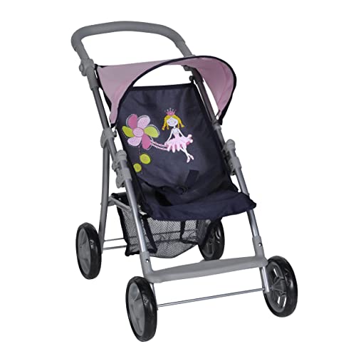 Knorrtoys 16894 - Puppenbuggy Liba - princess blue, 52 x 30 x 15 cm Knorrtoys 16894 - Puppenbuggy Liba - princess blue, 52 x 30 x 15 cm von KNORRTOYS.COM