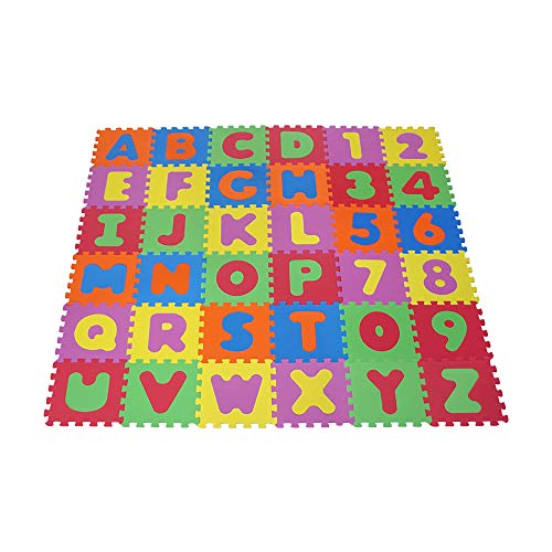 Knorrtoys 21004 - Puzzlematte 86-tlg. – Spielmatte Kinderspielteppich Spielteppich Schaumstoffmatte Matte bunt von KNORRTOYS.COM