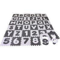 Knorrtoys 21021 - Puzzlematte Alphabet + Zahlen, grau-weiß, 36 Matten á 30 cm, Schaumstoff Knorrtoys 21021 - Puzzlematte Alphabet + Zahlen, grau-weiß, 36 Matten á 30 cm, Schaumstoff von Knorrtoys