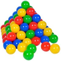 Knorrtoys 56790 - Ballset 300 bunte Plastikbälle für Bällebad, 6 cm Durchmesser von Knorrtoys