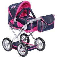 Knorrtoys 63133 - Puppenwagen Ruby - flying hearts blue pink Knorrtoys 63133 - Puppenwagen Ruby - flying hearts blue pink von Knorrtoys