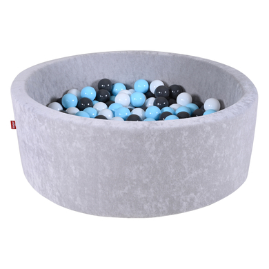 knorr toys® Bällebad soft Grey inkl. 300 Bällen, creme/grau/hellblau von knorr toys®