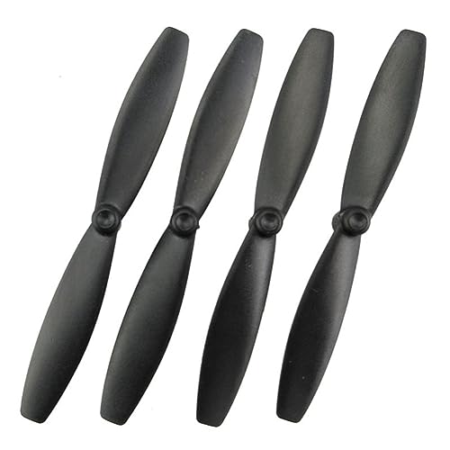 Knoruley Ferngesteuertes Flugzeugpropeller-Fernbedienung Flugzeugteile Zubehörblatt Schwarz von Knoruley
