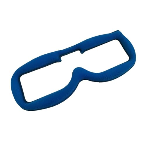 Knoruley Schaumstoffpolster, Weiche Schutzbrillen-Schaumstoffpolster, Glatt, Schweißableitend und Bequem für Fatshark FPV-Brillenteile, Blau Knoruley Schaumstoffpolster, Weiche Schutzbrillen-Schaumstoffpolster, Glatt, Schweißableitend und Bequem für Fatshark FPV-Brillenteile, Blau von Knoruley