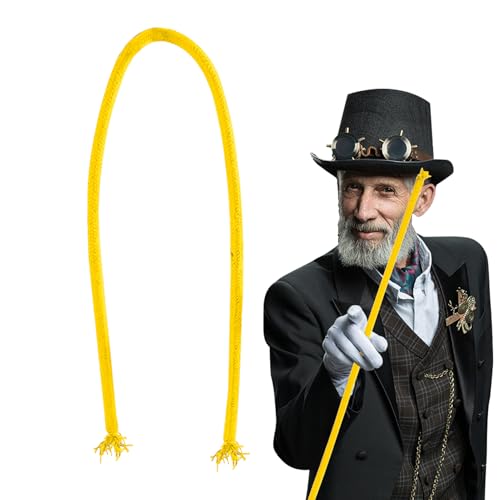 Magisches Seil, Optische Täuschung Zaubertrick Werkzeug für Bühnenmagie, Kreative Zaubertricks, Lustiges Zauberequipment, Einfache Zaubervorführungen mit Professionellem Zauberzubehör Magisches Seil, Optische Täuschung Zaubertrick Werkzeug für Bühnenmagie, Kreative Zaubertricks, Lustiges Zauberequipment, Einfache Zaubervorführungen mit Professionellem Zauberzubehör von Knowlife