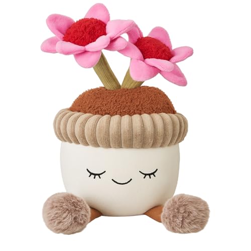 Knuffis Plüsch Pflanze Plüschtier Blume Plüsch Pflanze Puppe Stoff Pflanzen Plüschfigur Deko von Knuffis