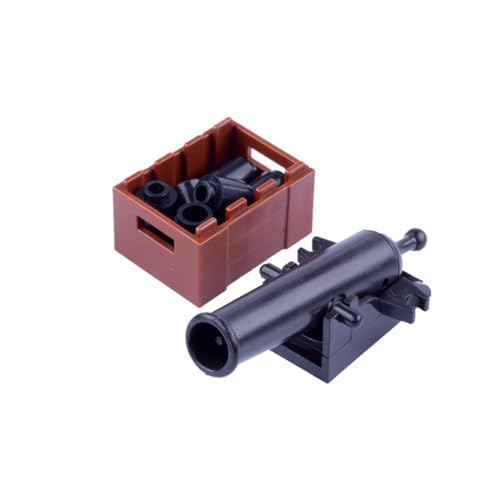 Custom Minifiguren Set, Custom Kanone Klemmbausteine Set, MOC Kanone Bausatz (F) von KoDeer