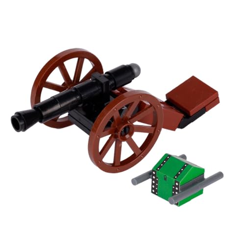 Custom Minifiguren Set, Custom Kanone Klemmbausteine Set, MOC Kanone Bausatz (G) von KoDeer