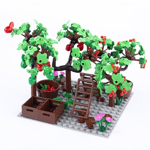 KoDeer Custom Minifiguren Set, Custom Bauernhof-Szenerie Klemmbausteine Set, MOC Obstgarten Bausatz KoDeer Custom Minifiguren Set, Custom Bauernhof-Szenerie Klemmbausteine Set, MOC Obstgarten Bausatz von KoDeer