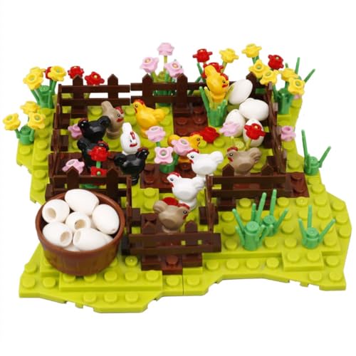 KoDeer Custom Minifiguren Set, MOC Hühnernest Bausatz, Custom Bauernhof-Szenerie Klemmbausteine Set KoDeer Custom Minifiguren Set, MOC Hühnernest Bausatz, Custom Bauernhof-Szenerie Klemmbausteine Set von KoDeer