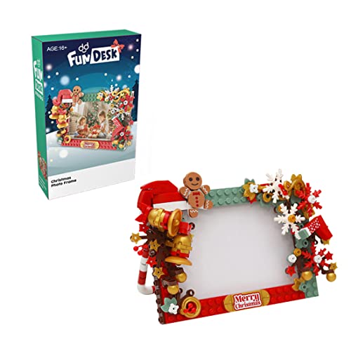 KoDeer Weihnachten Fotorahmen Bausatz, 163 Teile Weihnachten Modellbausatz, Bausteine Kompatibel mit Lego von KoDeer