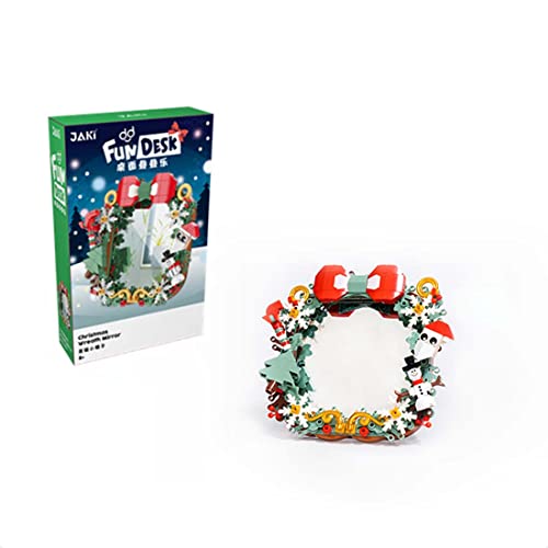KoDeer Weihnachts-Spiegel Bausatz, 195 Teile Weihnachten Modellbausatz, Bausteine Kompatibel mit Lego von KoDeer