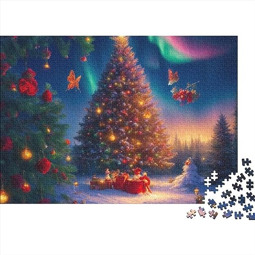 Christmas Town Puzzle 500 Teile Heiligabend Aurora Puzzle für Erwachsene 500 Teile, Impossible Challenges von KoNsev