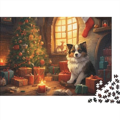 Puzzle für Erwachsene 1000 Teile Weihnachtshaus Puzzle Familie Aktivität Weihnachtsstadt Herausforderung Spiel von KoNsev