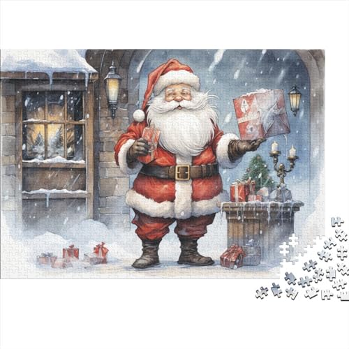 Weihnachtsstil, 300 Teile, Weihnachtsmann-Puzzles für Erwachsene, Puzzle, 300 Teile, unmögliche Herausforderungen von KoNsev