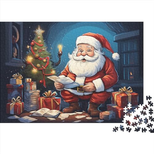 Weihnachtsstil, 500-teiliges Puzzle-Spiel für Erwachsene, Weihnachtsmann-Puzzle, Lernspiele, Level: Hart von KoNsev