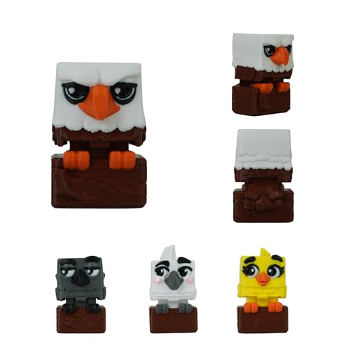 Fidget Adler Clicker Anti-Stress Vogel Ideen Geschenk Erwachsene – Geburtstag Weihnachten Party Angst Taschenformat Büro Klein Leicht Gadget Tier Druck Taste von Koala Studio