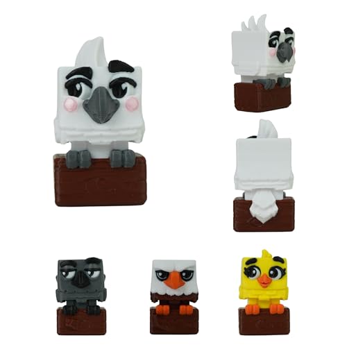 Fidget Kakadus Clicker Anti-Stress Vogel Ideen Geschenk Erwachsene – Geburtstag Weihnachten Party Angst Taschenformat Büro Klein Leicht Gadget Tier Druck Taste von Koala Studio