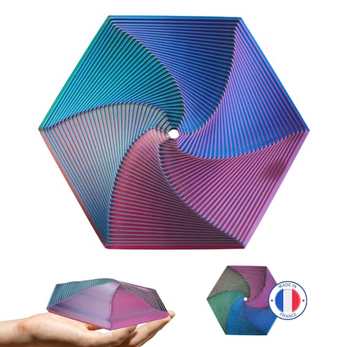 Fractal Fidget Hexagon - Anti-Stress-Spielzeug aus dem 3D-Drucker - Geschenkideen für Kinder und Erwachsene - Geburtstag Weihnachten Feste Angst Taschenformat Büro Klein Leicht Fractal Fidget Hexagon - Anti-Stress-Spielzeug aus dem 3D-Drucker - Geschenkideen für Kinder und Erwachsene - Geburtstag Weihnachten Feste Angst Taschenformat Büro Klein Leicht von Koala Studio