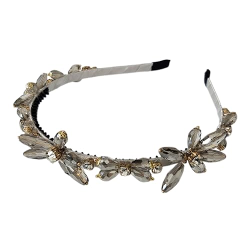 Kobilee haarreif dunkelblau, Rutschfest Für Party, Alltagskleidung Für Dirndl Stirnband Zum Frauen Und Mädchen Breit Elegant Haarreifen Retro Style Oktoberfest Haarschmuck Haarband von Kobilee