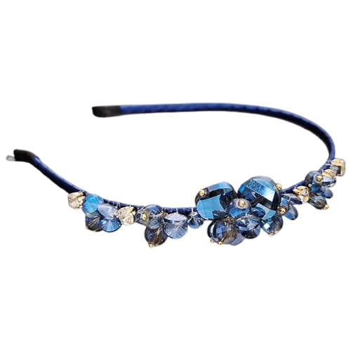 Kobilee haarreifen damen schwarz, Breit Oktoberfest Zum Frauen Und Mädchen Stirnband Elegant Für Party, Alltagskleidung Rutschfest Haarreifen Für Dirndl Retro Style Haarschmuck Haarband von Kobilee