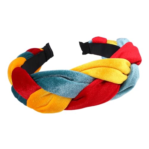 Kobilee headband, Zum Frauen Und Mädchen Rutschfest Retro Style Stirnband Für Party, Alltagskleidung Für Dirndl Oktoberfest Haarband Breit Elegant Haarschmuck Haarreifen von Kobilee
