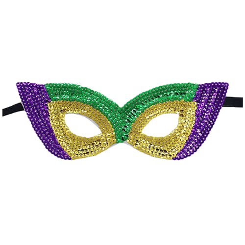 Silvester für Karneval Party Kostüm Maskenball Masken Venezianische Maske Venezianische Mottoparty Goldene Schwarz Maske Ball Maske Karneval Green Venezianisch Faschingsmasken Venezianische-Masken von Kobilee