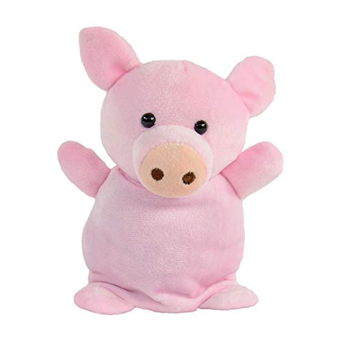 Kögler 26913 - Swappies - niedliches Wende - Plüschtier Fuchs & Ferkel, 2 Kuscheltiere in einem, ca. 15 cm groß, aus weichem Polyester, waschbar, ideal als Geschenk für Jungen und Mädchen von Kögler