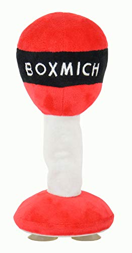 Kögler 75597 - Stress Box-Ball, ca. 25,5 x 12 cm, rot-weiß, Punchingball aus Plüsch mit Saugnäpfen zum Befestigen, Schlaggeräusche bei Treffern, ideal zum Stress- und Aggressionsabbau Kögler 75597 - Stress Box-Ball, ca. 25,5 x 12 cm, rot-weiß, Punchingball aus Plüsch mit Saugnäpfen zum Befestigen, Schlaggeräusche bei Treffern, ideal zum Stress- und Aggressionsabbau von Kögler