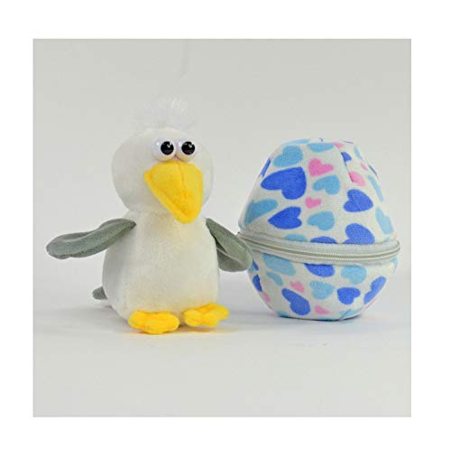 Kögler 75769 - Malwin, Mini Möwe aus Plüsch im Ei, ca. 13 cm groß, kleines Plüschtier zum Kuscheln und Liebhaben, als kleines Geschenk für Kinder, Jungen und Mädchen Kögler 75769 - Malwin, Mini Möwe aus Plüsch im Ei, ca. 13 cm groß, kleines Plüschtier zum Kuscheln und Liebhaben, als kleines Geschenk für Kinder, Jungen und Mädchen von Kögler