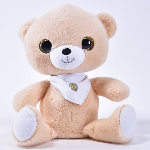 Kögler 76938 - Labertier Baby Bär mit Glitzer-Augen in Creme, ca. 18 cm groß, nachsprechende Plüschfigur mit Wiedergabefunktion, inkl. Batterie, plappert Alles nach und bewegt Sich Kögler 76938 - Labertier Baby Bär mit Glitzer-Augen in Creme, ca. 18 cm groß, nachsprechende Plüschfigur mit Wiedergabefunktion, inkl. Batterie, plappert Alles nach und bewegt Sich von Kögler