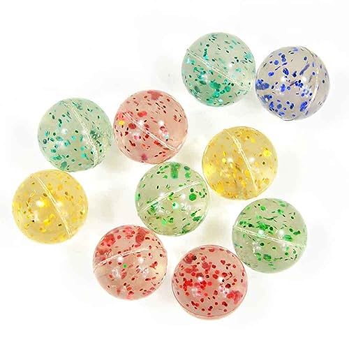 Kögler Bouncerz 10 x Flummi Bälle im Netz Springball Gummiball Dropsball 25 mm von Kögler