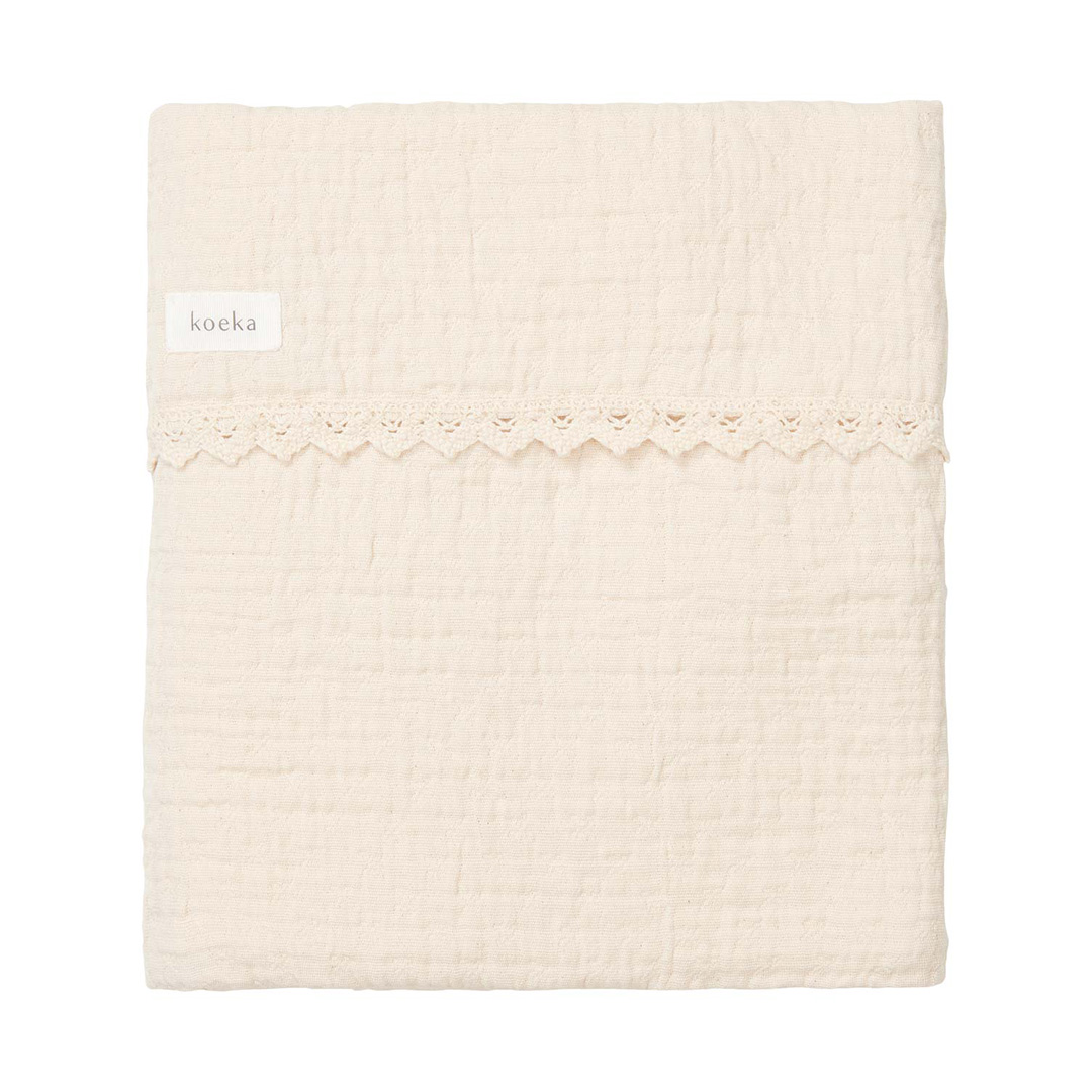 Koeka Bassinet Blanket Elba Lace - 75x100 cm. Koeka Bassinet Blanket Elba Lace - 75x100 cm. von Koeka