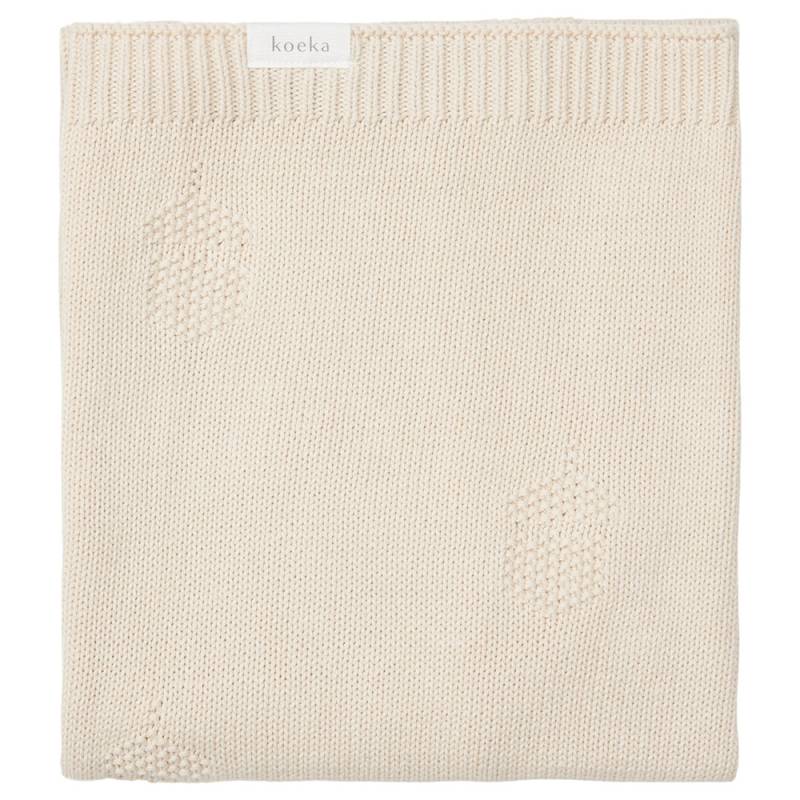 Koeka Cradle Blanket Nuts - 75x90 cm. von Koeka