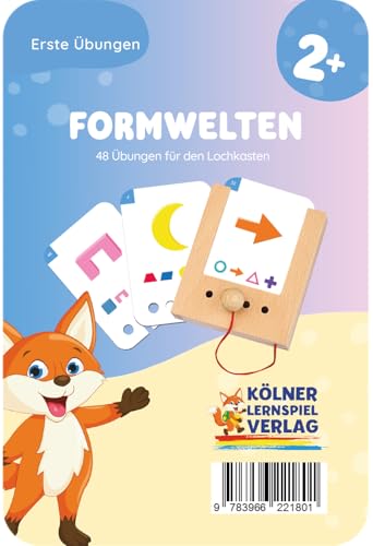 Kölner Lernspielverlag Formwelten 2+: Kartensatz für den Lochkasten Kölner Lernspielverlag Formwelten 2+: Kartensatz für den Lochkasten von Kölner Lernspielverlag