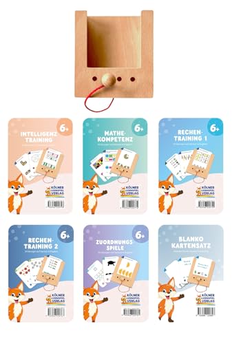 Kölner Lernspielverlag Lochkasten Grundschul Starterset mit 6 Kartensätzen Kölner Lernspielverlag Lochkasten Grundschul Starterset mit 6 Kartensätzen von Kölner Lernspielverlag