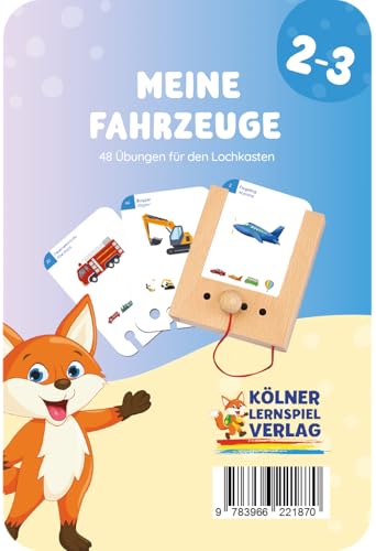 Kölner Lernspielverlag Meine Fahrzeuge 2-3: Kartensatz für den Lochkasten Kölner Lernspielverlag Meine Fahrzeuge 2-3: Kartensatz für den Lochkasten von Kölner Lernspielverlag